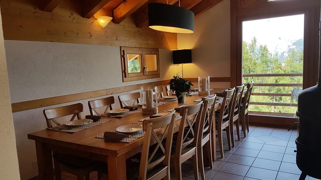 Chalet Chaperon Rouge Nendaz Bagian luar foto