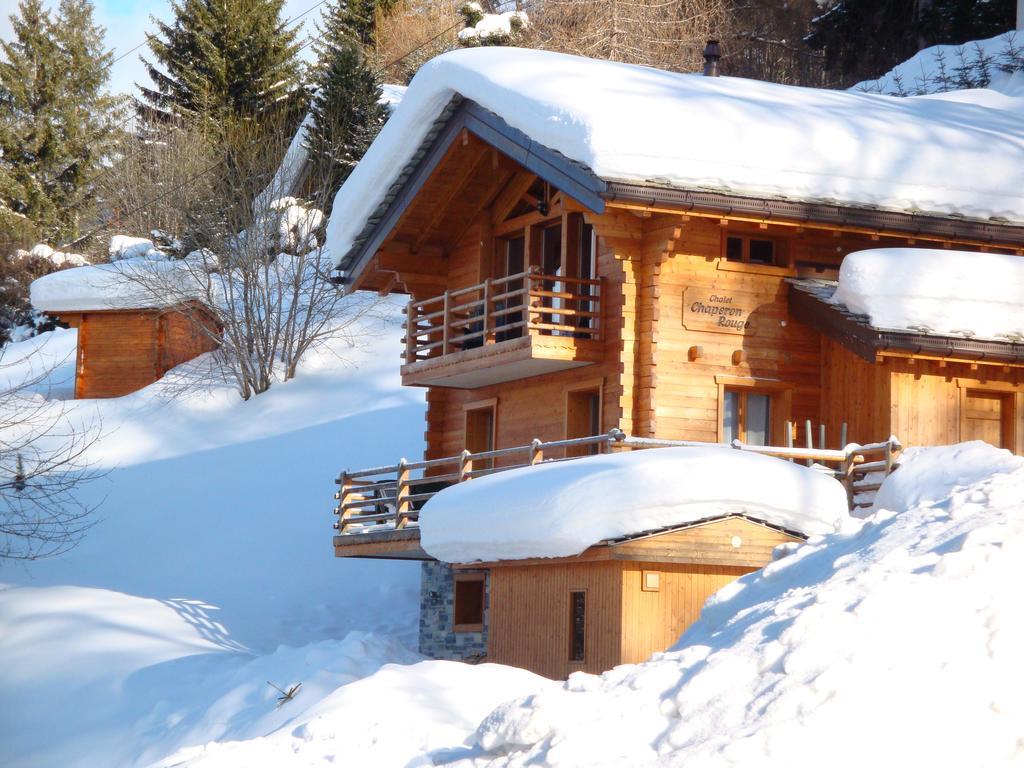 Chalet Chaperon Rouge Nendaz Bagian luar foto