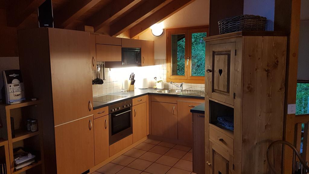 Chalet Chaperon Rouge Nendaz Bagian luar foto